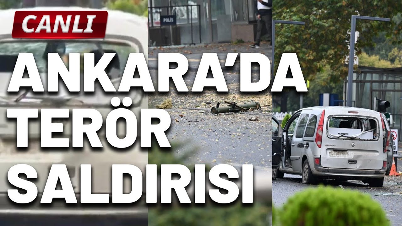 #CANLI | Ankara'da terör saldırısı! | #HalkTV - YouTube