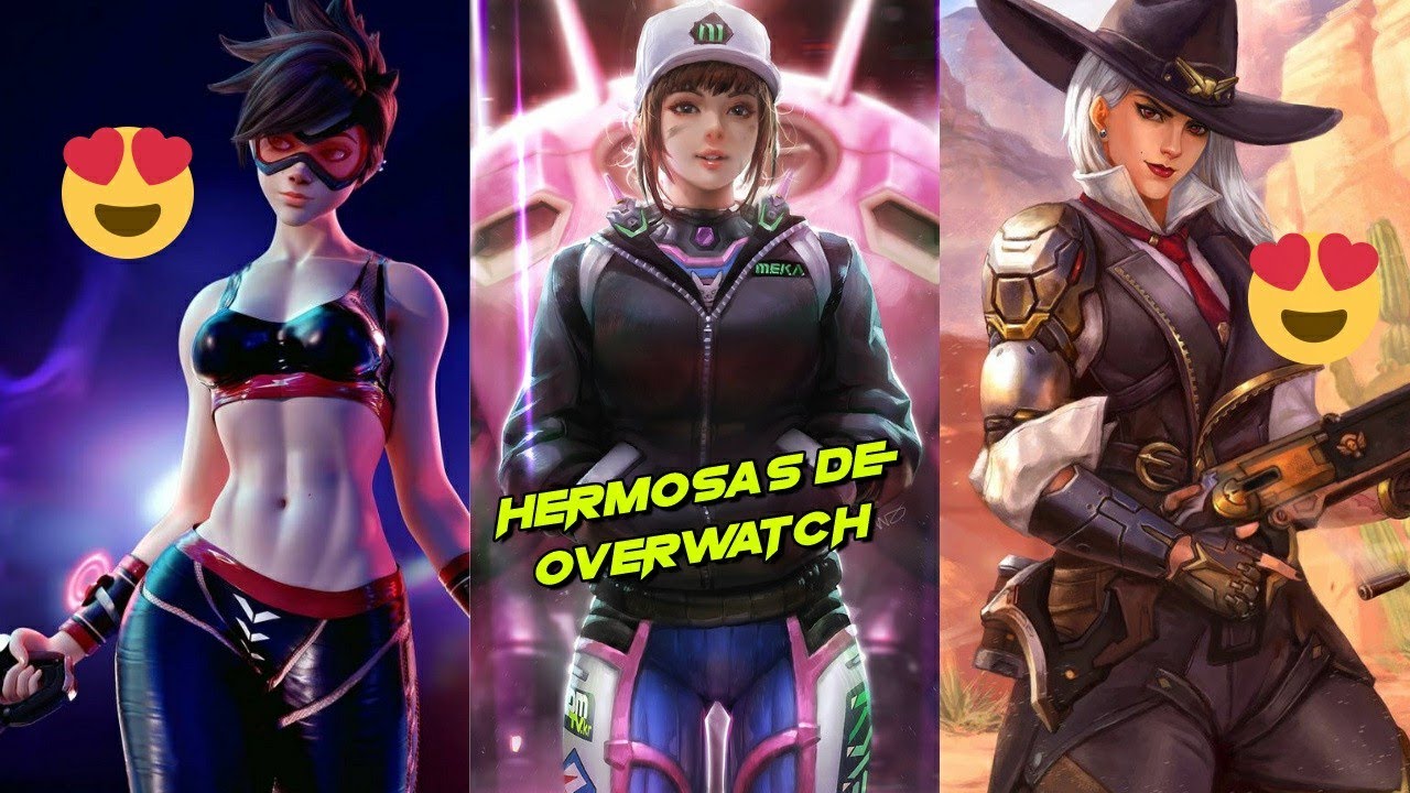 Las 10 Chicas Más Hermosas De Overwatch / Overwatch / Game Over - YouTube