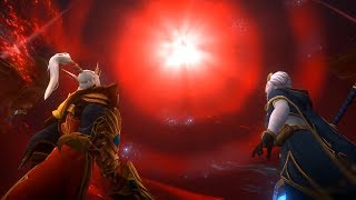Eternal Palace Cinematic Finale - Azsharas Fate Spoiler World Of Warcraft Rise Of Azshara