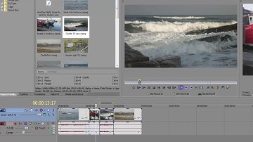 Sony Vegas Pro 16   The Trimmer Window and 4 Point Edits