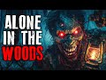 Alone In The Woods Horror Stories | Black Screen For Sleep | Deep Woods Stories| Ambient Rain Sounds