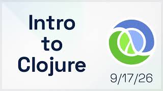 Information Intro to Clojure Workshop (Sept 2026) News