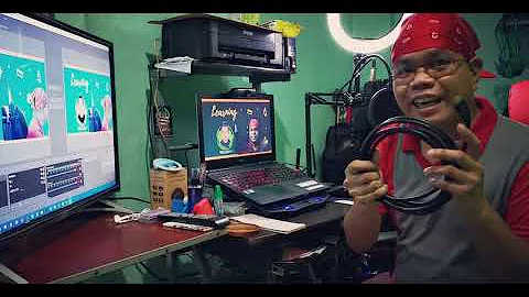 Using Smart TV or LED TV as Second Monitor | Tagalog Tutorial