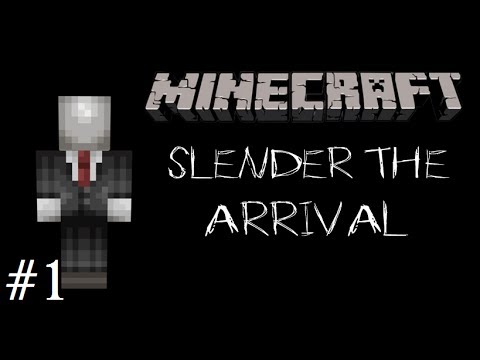 Minecraft Slender the arrival Level 1 - YouTube