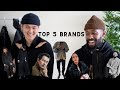 TOP 5 BRANDS "Current & All time" F/t SPECIAL GUEST (Rick Owens, Ann Demeulemeester...)