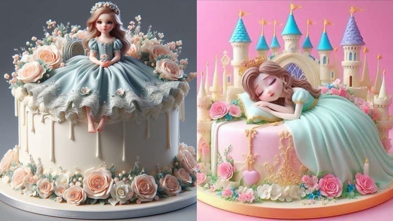 Визуальное наслаждение от сладкого творения // Простые, но креативные и восхитительные торты в ви...