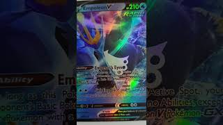 Ultra rare Empoleon V pokemon  card