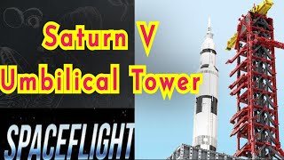 Saturn V Umbilical Tower| #shorts #sfs #gaming #nasa #onlinegaming #spaceflightsimulator #rocket🏳