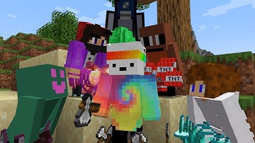 Minecraft Random Item Challenge VS 5 Hunters