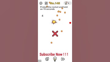 brain out level 148 protect the rocket and hold on 15 seconds