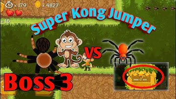 Super Kong Jumper Gameplay Boss 3 | Game Android, ios