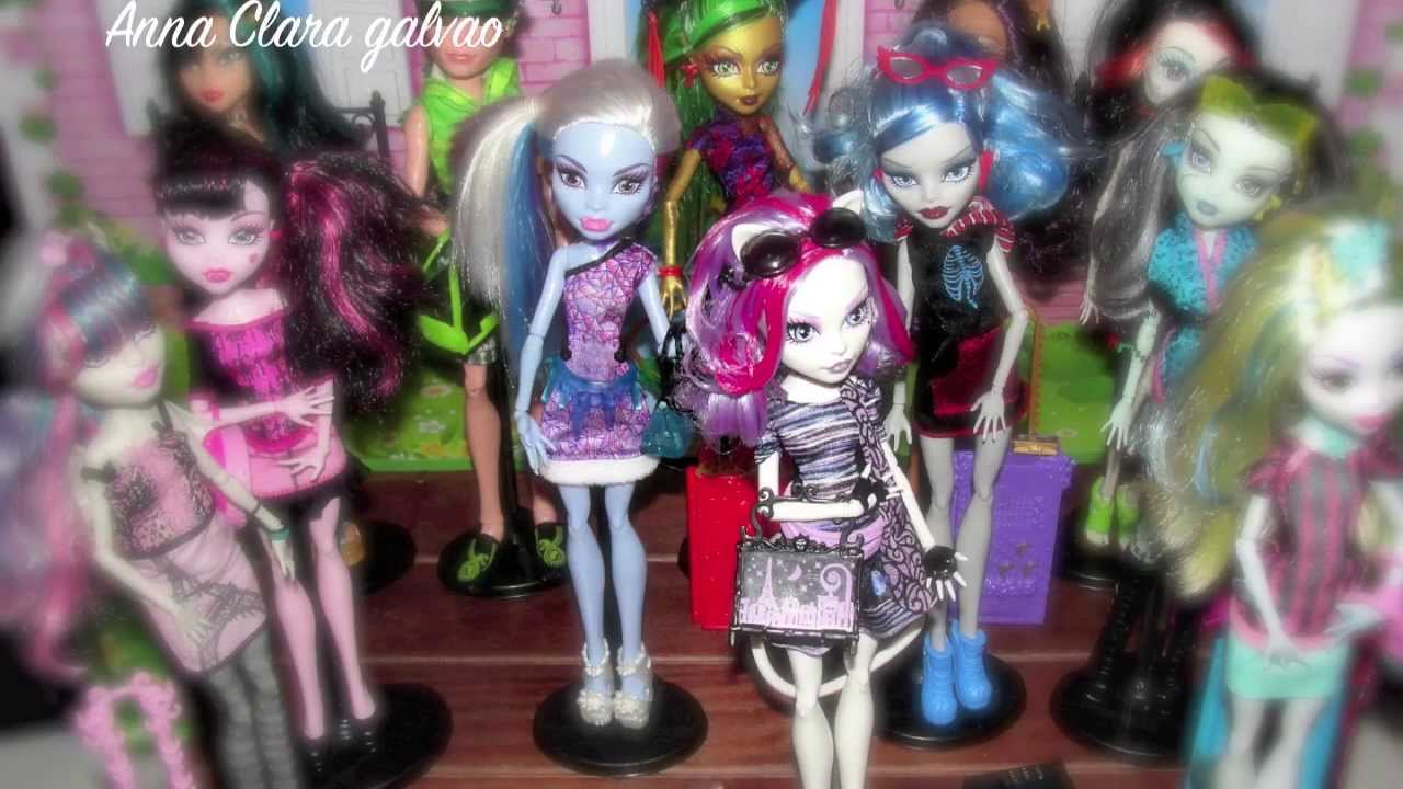 MINHA COLEÇÃO DE MONSTER HIGH