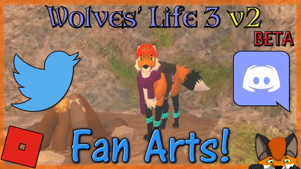 Roblox Wolves Life 3 V2 Beta Fan Arts 23 Hd Youtube - wolves life fan art roblox