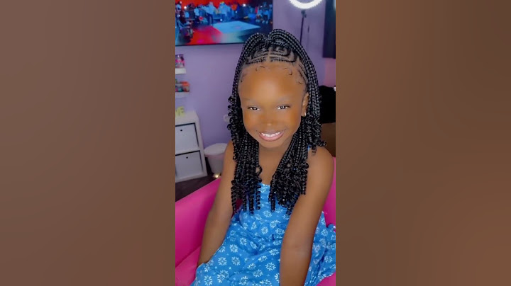 FULANI braids for kids #kids #beauty