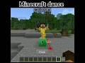 Minecraft dance #reelschallenge  #shorts #minecraft #ytshorts #twins gamerz 2.0