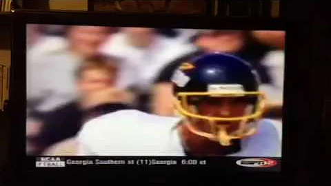 Brandon Hannum punt Toledo v. Penn St. 2000