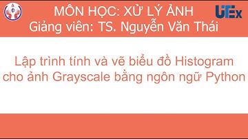 UTEX#12 - Lập trình bằng Python tính và vẽ biểu đồ Histogram cho ảnh mức xám (Grayscale Image)