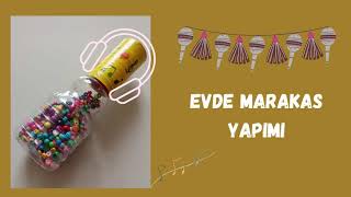 Evde Marakas Yapımı 1 / Pet Şişeden Marakas Yapımı / Okul Öncesi Müzik Etkinlikleri