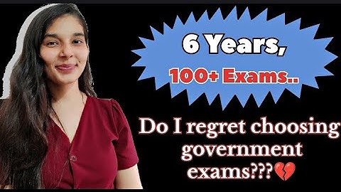 “6 Years of Failure: Govt Exams | Do I Regret My Decision?” | No Result Yet | #governmentjobs