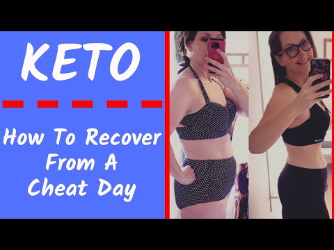 Video: Hoe terug te stuiteren van Keto Cheat Day en terug te komen op ketose