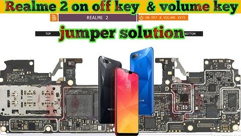 Realme 2 on off key & volume key not working jumper solution|#thesoilboy