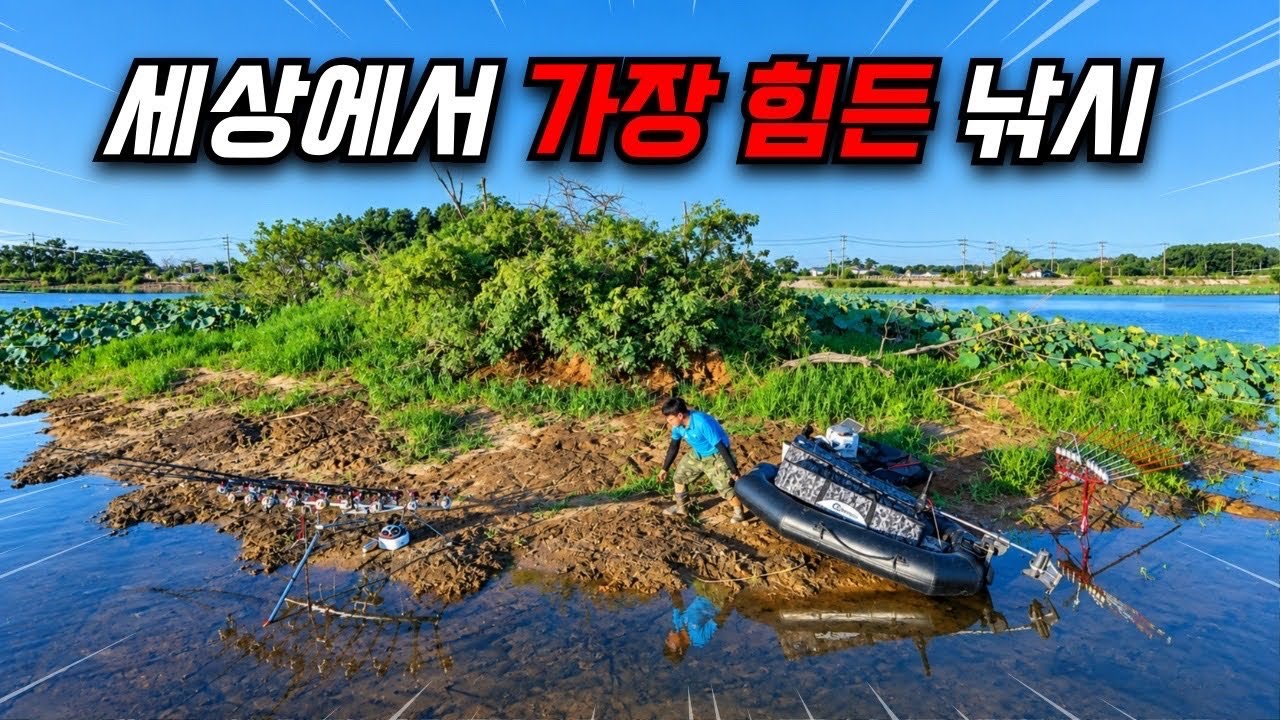 아무도 찾지 않는 무인도!! 배 타고 들어가 갇혀버린 1박2일 지옥의 생존 낚시!