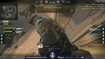 NiP vs FaZe | Last Round | Mirage