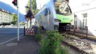 Railroad Crossing - Interlaken (CH) - Bahnübergang Marktgasse , Passage à niveau