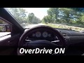 Overdrive On/Off Differences
