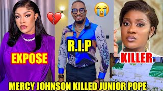 Mercy Johnson ARRËSTËD For K!LL!NG Junior Pope💔😭 #juniorpope #nollywoodmovies #mercyjohnsonokojie