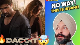 DACOIT | OFFICIAL TEASER | REACTION VIDEO 