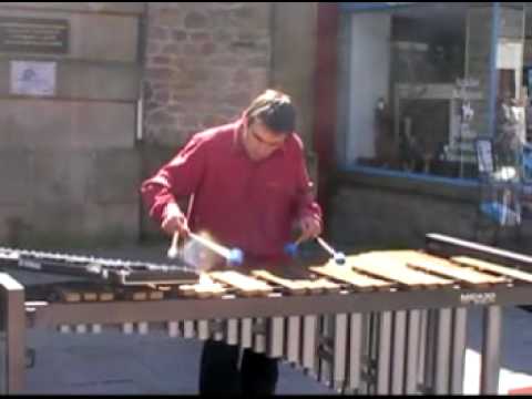 Gurande , le joueur de Marimba