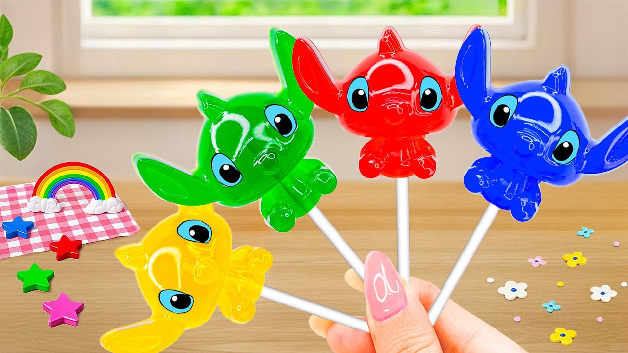 Gelatina De Animales Arcoíris ❄️ El Mejor Pastel Gelatina Animales Marinos Arcoíris En Miniatura ❄️