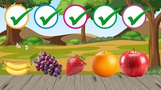 Türkçe İngilizce Lezzetli Meyveleri Tanıyalım Meyveleri Keşfet Ğlence