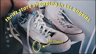 Thrift store shopping in La + leaving la vlog