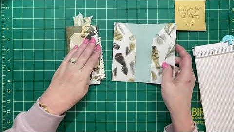 Using up your 12”  papers - #16