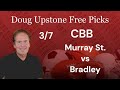 College Basketball Pick – Murray State vs Bradley Prediction, 3/7/2025 Best Bets,  &amp; Betting Tips