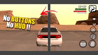 Buttons And Hud Remover | GTA SAN ANDREAS ANDROID