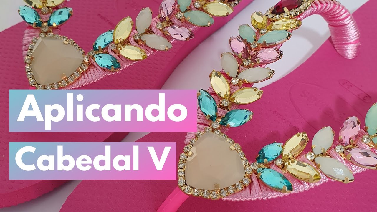 COMO APLICAR CABEDAL V COM PINO? | cabedal 1° linha da Loja Maria Flô