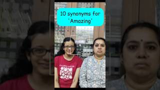 10 synonyms for Amazing #shorts #synonyms #quiz #englishwords