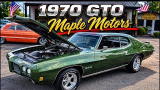 Details Test Drive 1970 Pontiac GTO $32,900 Maple Motors #3618 News