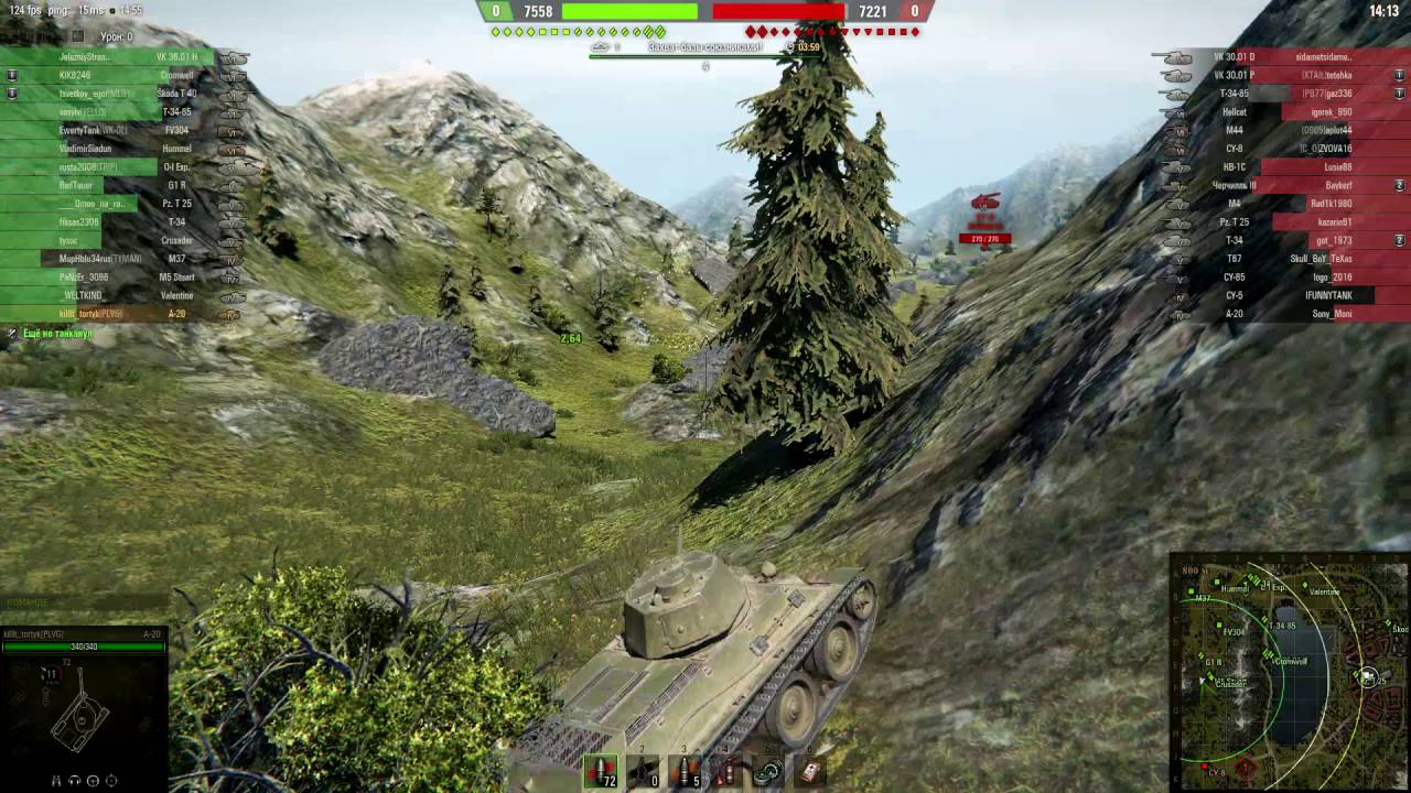 Играем в World Of Tankis