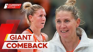 Netball great makes shock comeback from retirement | A Current Affair
