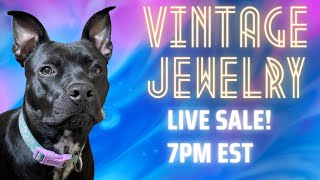 Thursday Night Vintage Live - 7PM EST - Antique Jewelry - Sterling - Regency!