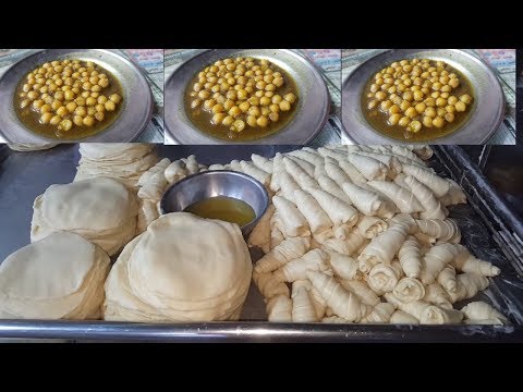 pakistani-breakfast-recipe-|-cholay-and-paratha-recipe-|-street-food-of-karachi-pakistan