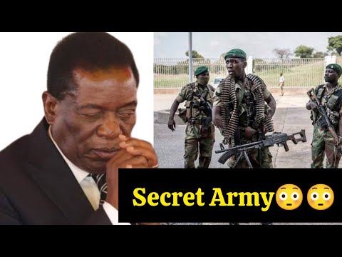 BREAKING! E.D MNANGAGWA ALLEGED SECRET ARMY IN SHURUGWI