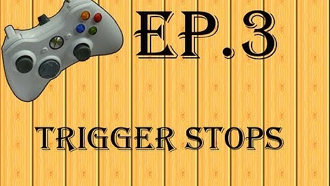 Best way!!!How to make trigger stops for your xbox 360 controller
