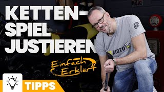 DIY - Kette spannen am Motorrad: So geht’s richtig