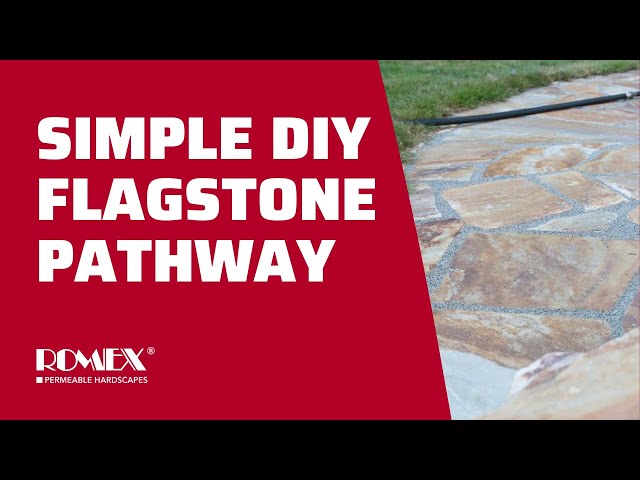 Easiest DIY Flagstone Pathway Fix with Romex Rompox EASY!