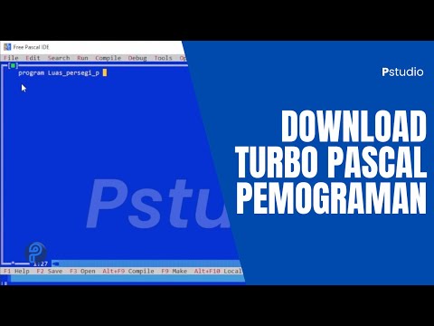 TUTORIAL Download dan Instal Turbo Pascal | Pemograman | Algoritma |